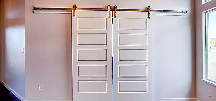 Glass Barn Door with Installation Hardware Kit Sacramento